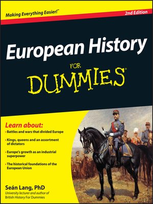 cover image of European History For Dummies
